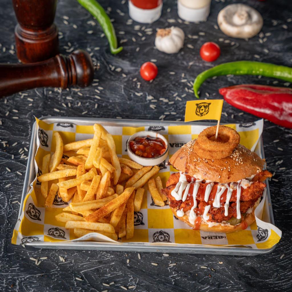 ÇITIR TAVUK BURGER